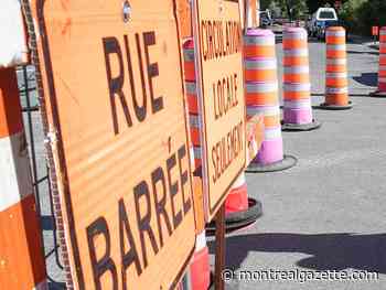 Busy fall roadwork season expected in Montreal — with fewer orange cones