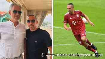 Bayern-Legende Ribéry trifft italienischen Kult-Sänger am Strand