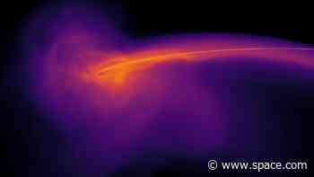 What happens if you throw a star at a black hole? Things get messy (video)