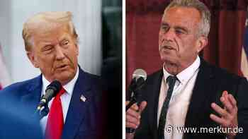 Aufwind für Trump vor US-Wahl: Ex-Präsident lockt Kennedy Jr. mit verführerischem Angebot