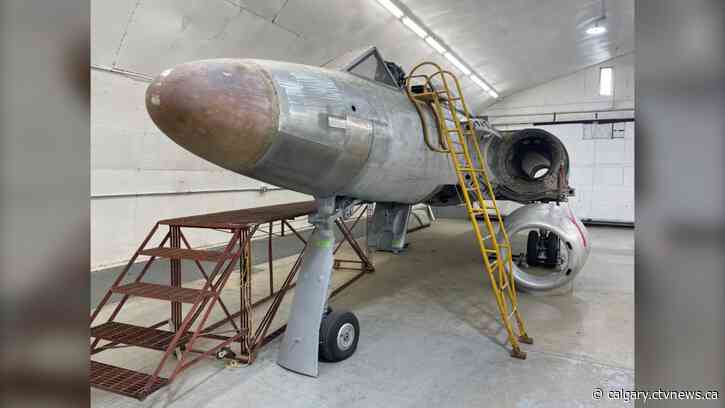 Hangar Flight Museum's historic CF-100 restoration near completion
