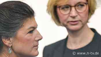 In Sachsen und Thüringen: Wagenknecht will bei BSW-Erfolgen im Osten mitverhandeln