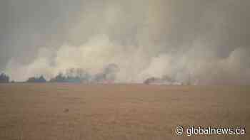 Fire south of Saskatoon causes millions in damage
