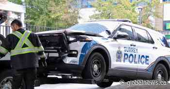 RCMP arrest man accused of ramming police vehicle in Surrey
