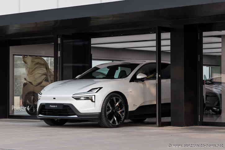 Erste Polestar 4 sind in Europa ausgeliefert
