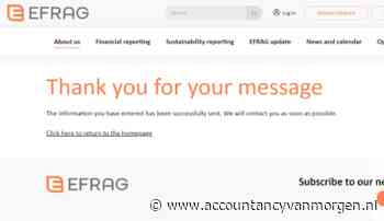 EFRAG en EC publiceren over CSRD en ESRS