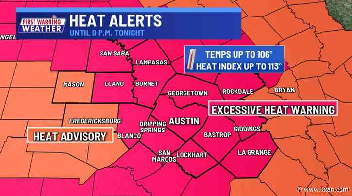 Temperatures coming down as rain chances creep up