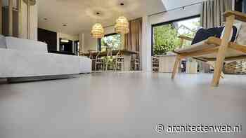 Prachtige gietvloer in unieke woning