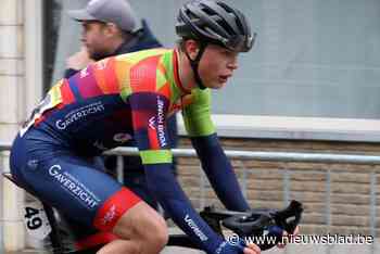 Céleste Belpalme en Dries Bouchaert in GP Plouay Junior