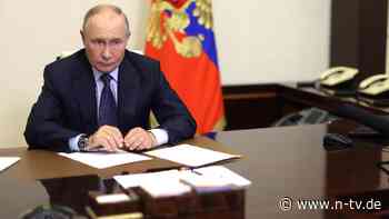 "IAEA wurde informiert": Putin: Ukraine wollte AKW in Kursk greifen