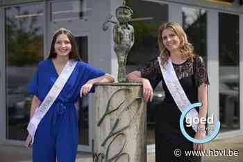 Moeder en dochter dragen beiden Miss-lintje