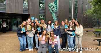 North East pupils celebrate GCSE results as top grade gap between London and the region narrows