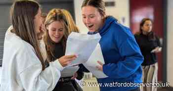 Pupils 'over the moon' with GCSE results in and around Watford