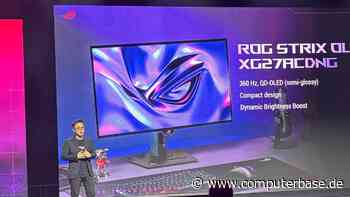 Gaming-Monitore: Asus bietet WQHD mit 480 Hz und den neuen G-Sync-Chip