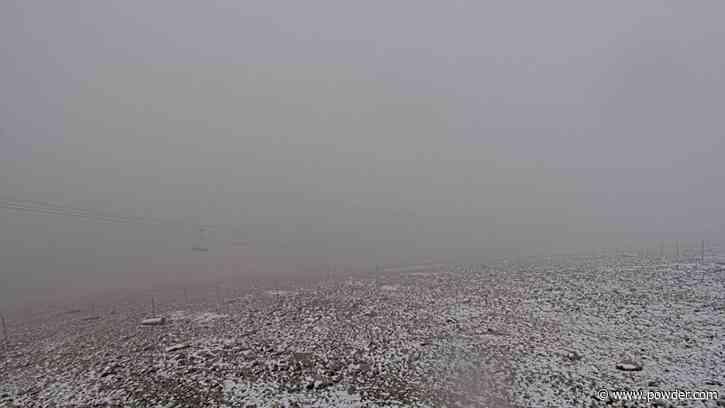 Canadian Ski Resort Claims First Snowfall of the Season