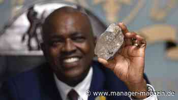 Zweitgrößter Diamant der Welt in Botswana gefunden