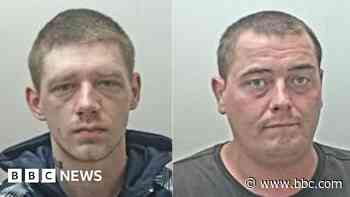Pair who took part in 'disgraceful' disorder jailed