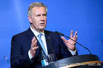 Ex-Bundespräsident Christian Wulff kommt nach Warburg