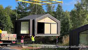 Neuer Ferienpark im Harz: Schwertransport bringt Ferienhäuser nach Bad Sachsa