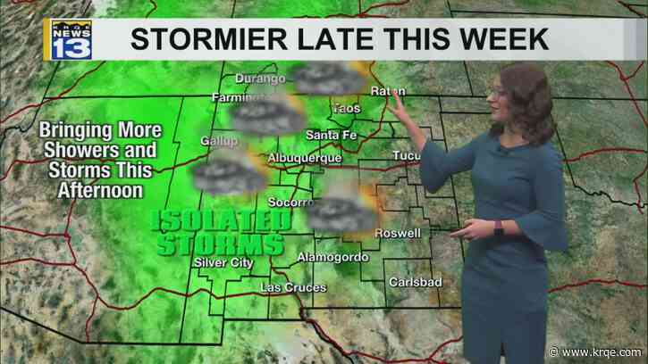 Temperatures cool as widespread rain returns