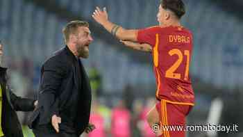 Roma, Joya a sorpresa. Dybala resta