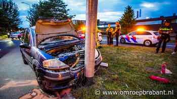 112-nieuws: auto botst tegen lichtmast • koe belandt in het water