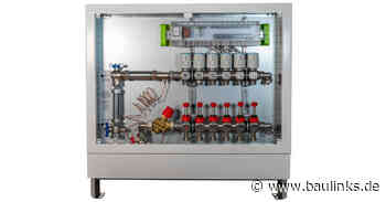 Kermi: Zeitersparnis durch vormontierte Verteilerschränke und Regelleisten für automatischen hydraulischen Abgleich