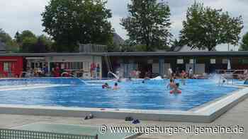 Im Türkheimer Freibad die Beine und die Seele baumeln lassen