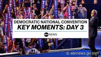 WATCH:  DNC Day 3 highlights: Walz tells Democrats to 'leave it on the field'