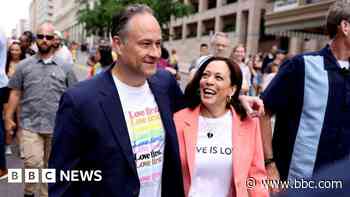 The 'blended' family behind Kamala Harris