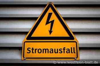 Stromausfall in Spenge