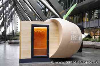 Rekorderlig offers Londoners 'cold sauna' to promote peach-raspberry cider