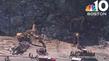 Rock ledge collapse kills worker at Mass. quarry