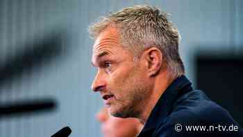 Vorstellung als Hrubesch-Erbe: Neuer Bundestrainer Wück sieht "Zwei Nummer Einsen"