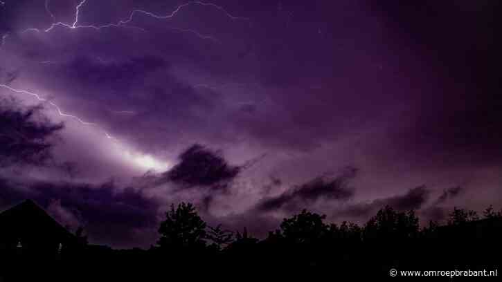 Dip in zomerweer, waarschuwing voor flinke onweersbuien