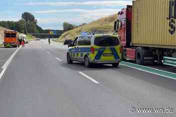 Motorradgruppe verunglückt auf B474: ein Toter, drei Verletzte