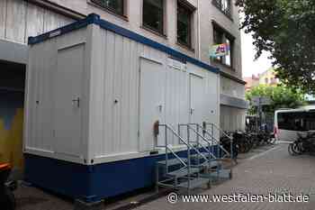 Zu wenige Toiletten beim Hoekerfest? Pro Herford stellt weitere WCs auf