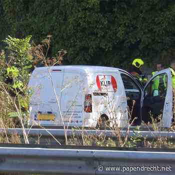 Mini kettingbotsing op A15 bij afslag N3