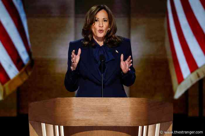 Slog AM: Harris Accepts Democratic Presidential Nomination, Rick Steves Has Cancer, Help Find These Lost Birds