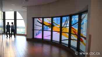 A gigantic free art gallery waits above the bustling streets of downtown Calgary