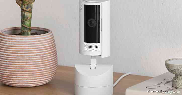 Ring’s flexible Pan-Tilt Indoor Cam is on sale for the first time today