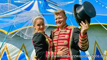 In Bad Herrenalb: Hochzeit unter dem Zirkuszelt