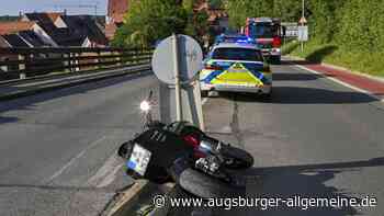 Motorradfahrer wird bei Unfall auf der Neuen Bergstraße verletzt
