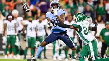 'It's just tough': Riders fall short to Toronto Argonauts 20-19
