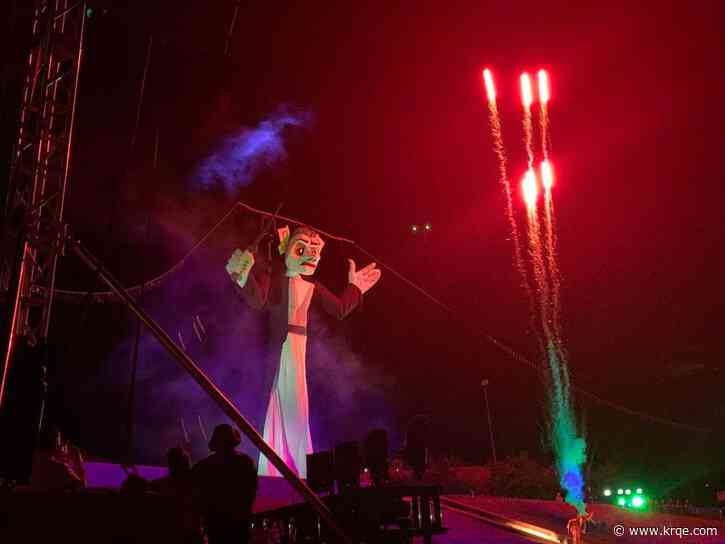 New Mexico Ballet Company performing at the 100th burning of Zozobra