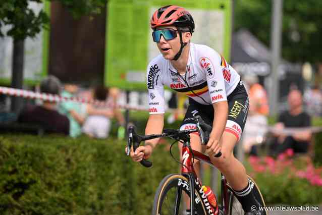 Belgisch kampioen Timothy Verhulst in eigen Galmaarden