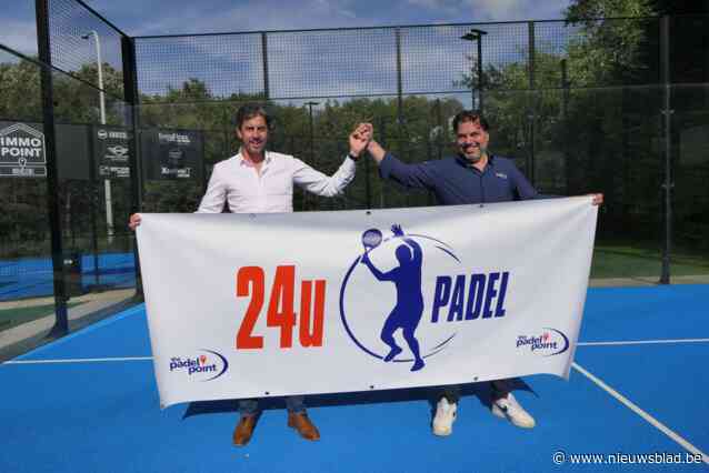 24 uur lang padellen   tegen kanker bij The Padel Point: “Geld gaat naar de dienst oncologie van het Vitaz-ziekenhuis”
