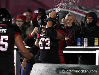 BEERS AND CHEERS: Jon Gott honoured to be part of Ottawa Redblacks All-Decade Team
