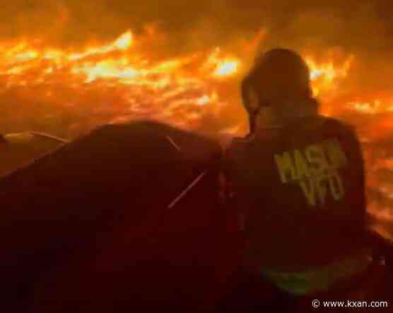 Multiple wildfires burning in Central Texas: Details on acreage, containment