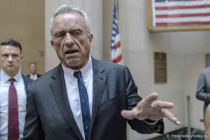 Ahead of speech, Robert F. Kennedy Jr. says in a Pennsylvania court filing that he’s endorsing Trump